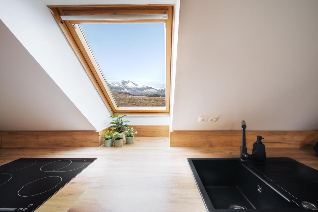 Cozy Mountain Attic Apartment In High Tatras ヴェルカー・ロムニツァ エクステリア 写真