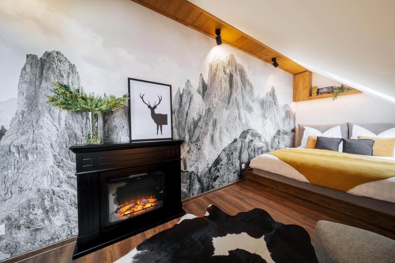 Cozy Mountain Attic Apartment In High Tatras ヴェルカー・ロムニツァ エクステリア 写真