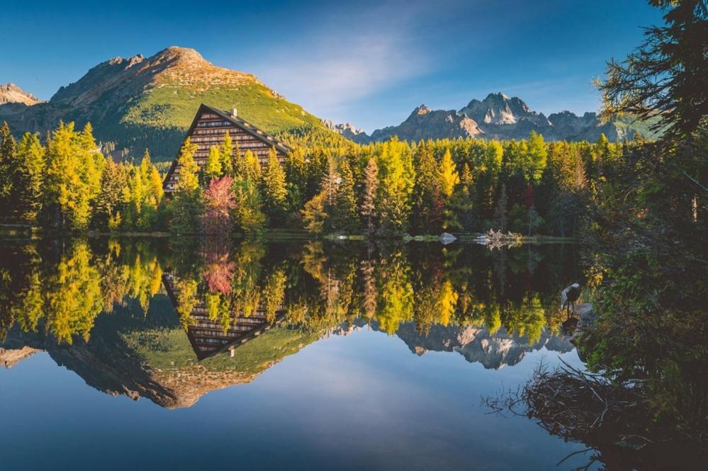 Cozy Mountain Attic Apartment In High Tatras ヴェルカー・ロムニツァ エクステリア 写真